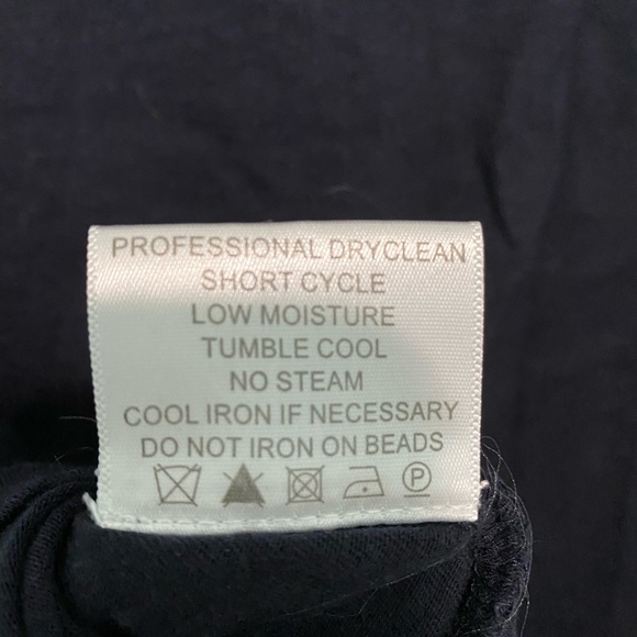 *SOLD* Tory Burch Embellished Top - Picture 4 of 5